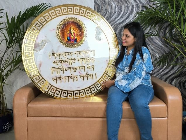 Kavita Dadhich — Resin Arts Jaipur Artist