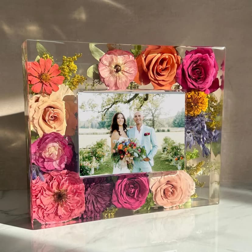 Engagement flower preservation