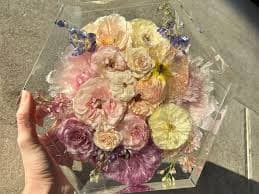 Memorial flower preservation